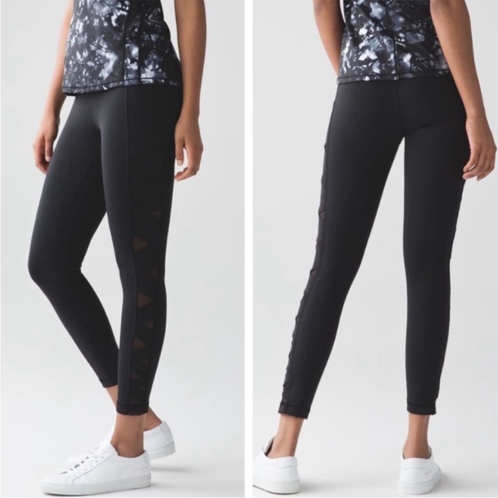 Lululemon Rise And Flow Pants Sz 10